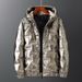 Men's Short-Length Winter Coat Thickened Men's Winter Jacket Men's Jacket Shiny Finish Japanese & Korean Style Winter Wear_voghion.com