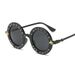 2020 New Fashion Round Frame Sunglasses Woman Vintage Sun Glasses Female Bee Design Brand Designer UV400_voghion.com