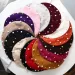 Moda Boinas Boina Feminina Hipster Joker Perla Lana Feltro Berretto Multicolore Pittore Carino Cappello per le donne cappello invernale basco moda_voghion.com