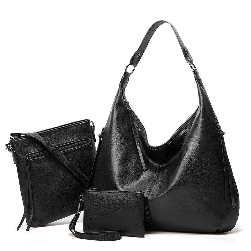 Borsa a tracolla alla moda 3 pezzi Borse e borsette per donna Borsa tote e portafoglio Set Borsa a tracolla per donna_voghion.com