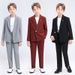 Freizeitanzüge für Kinder von Mutter und Kind, neue Gentlemen-Anzüge im britischen Frühlingsstil, Laufsteg-Performance-Kleidung für Jungen_voghion.com