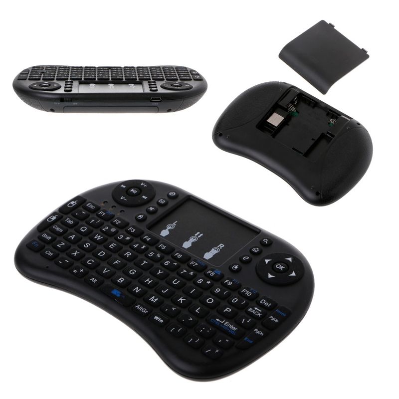 Mini tastiera retroilluminata wireless touchpad Android decoder sub-computer TV Raspberry Pi chiave mouse completo_voghion.com