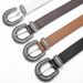 High-end damesmode brede, veelzijdige jeansriem met gesp voor dames_voghion.com