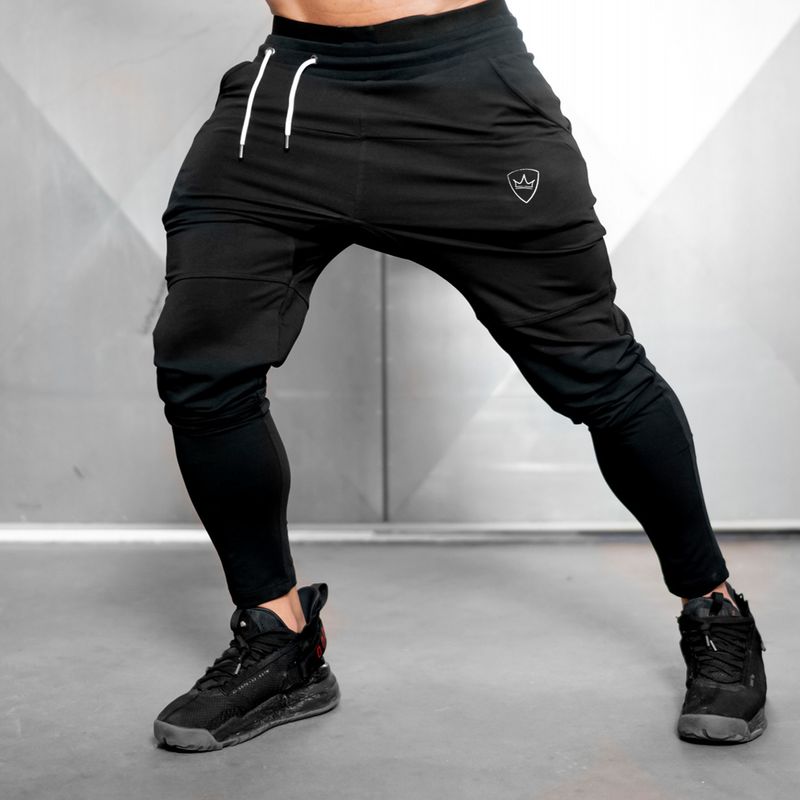 Pantaloni de îmbrăcăminte pentru bărbați, pantaloni de alergare, pantaloni slim fit pentru picioare, pantaloni casual la modă de primăvară și toamnă_voghion.com