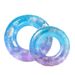 Glitter Starry Sky Swim Ring For Adults - Inflatable Pool Float With Underarm Support (Eco-Friendly Non-Toxic 120cm Includes Repair Patch & Pump)_voghion.com