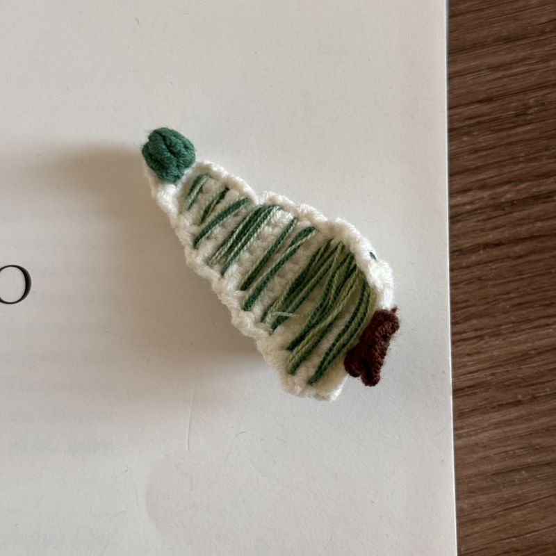Weihnachtsserie Haarnadel Festliche süße Wollhaarnadel Weihnachtsbaum BB Clip Pony Clip Haarschmuck Neuer Kopfschmuck_voghion.com