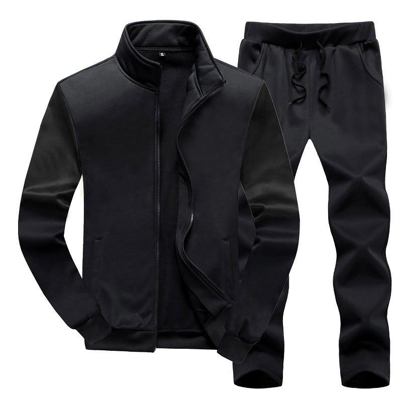 Herrenbekleidung 2024 Leere Version Herbst Herren Großformat Anzug Bequeme Herren Freizeithose Sweatshirt Zweiteiliger Anzug Herrenbekleidung_voghion.com