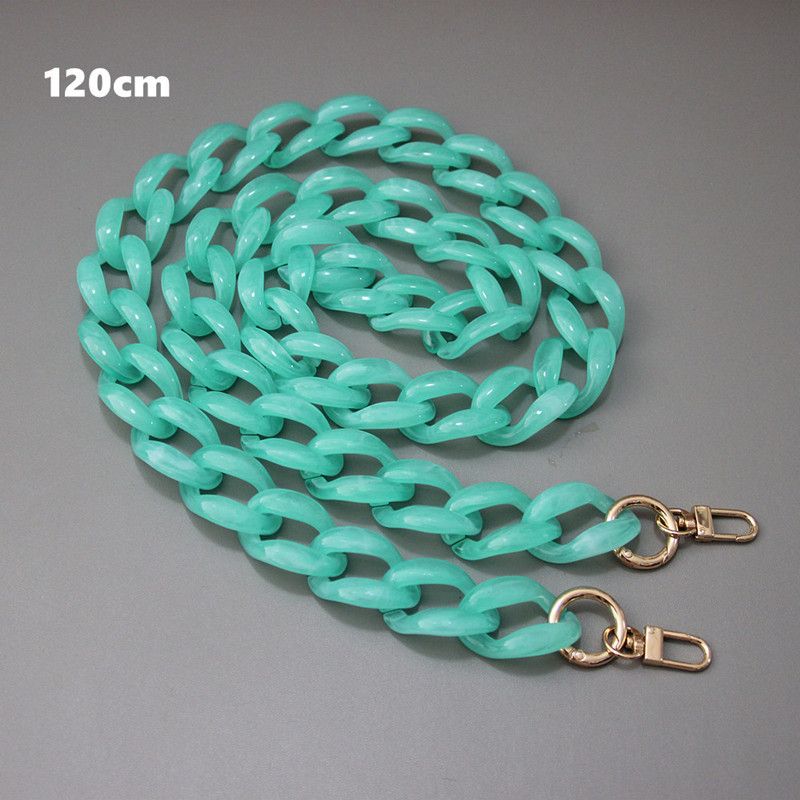 Borsa a tracolla singola da donna alla moda, accessori, pochette, catena in resina acrilica_voghion.com