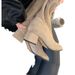 Vom Shop-Besitzer empfohlene 5050 Square Toe Chunky Overknee High Heel Herbst Winter Elastic Slimming Damen Sockenstiefel_voghion.com