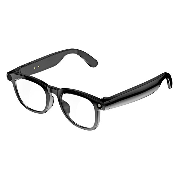Lunettes connectées IA avec caméra 800 W, Bluetooth, traduction vidéo, lunettes de soleil pour hommes et femmes, appels Bluetooth, musique, tactile_voghion.com