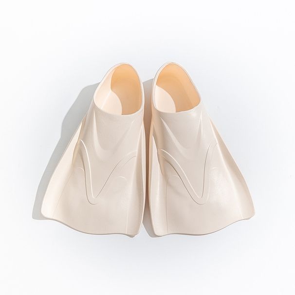 Flossenschwimmen, Freistil-Brustschwimmtraining für Erwachsene, kurze Entenfußschuhe, Tauch- und Schnorchelausrüstung aus Silikon_voghion.com