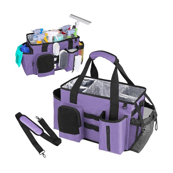 Organizador de viaje multifuncional tipo cubo: bolsas ligeras de tela Oxford 600D para guardar ropa, zapatos y accesorios._voghion.com