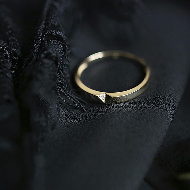 Sterling Sier 2024 New Summer for Women, Unique Design, Simple and Versatile, Adjustable Opening Finger Ring_voghion.com