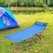Folding Camping Cot with Side Storage Pocket Detachable Headrest_voghion.com