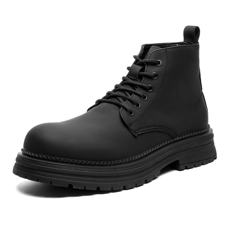 Martin Boots Herrenbeine Dünne Innenhöhe Erhöhen Dicke Sohle Modestiefel Höhe Erhöhen Gezeitenschuhe_voghion.com