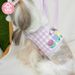 Weichong Town Tulip Embroidered Chest Harness Leash For Walking Dogs And Cats Vest Teddy Pet Clothes_voghion.com