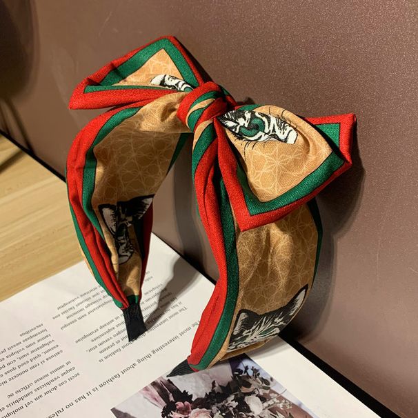 Ins Koreaans temperament voor vrouwen, veelzijdig, lief, internet beroemd, strik hoofdband, brede rand, elegant, katten hoofdband_voghion.com