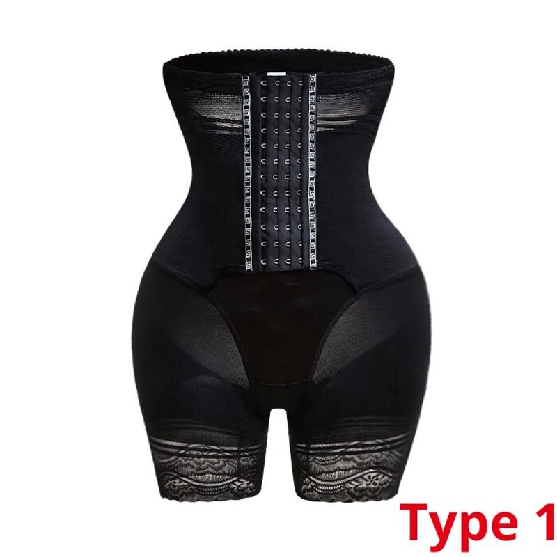 Lenjerie modelatoare pentru femei, chiloți de control al abdomenului, lenjerie intimă înaltă, talie înaltă, reglabilă, cinturină, burtă plată, teacă subțire_voghion.com