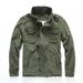 Herren Herbst Militär Arbeitskleidung Outdoor Wandern Jeansjacke Camouflage Plus Size New Style_voghion.com