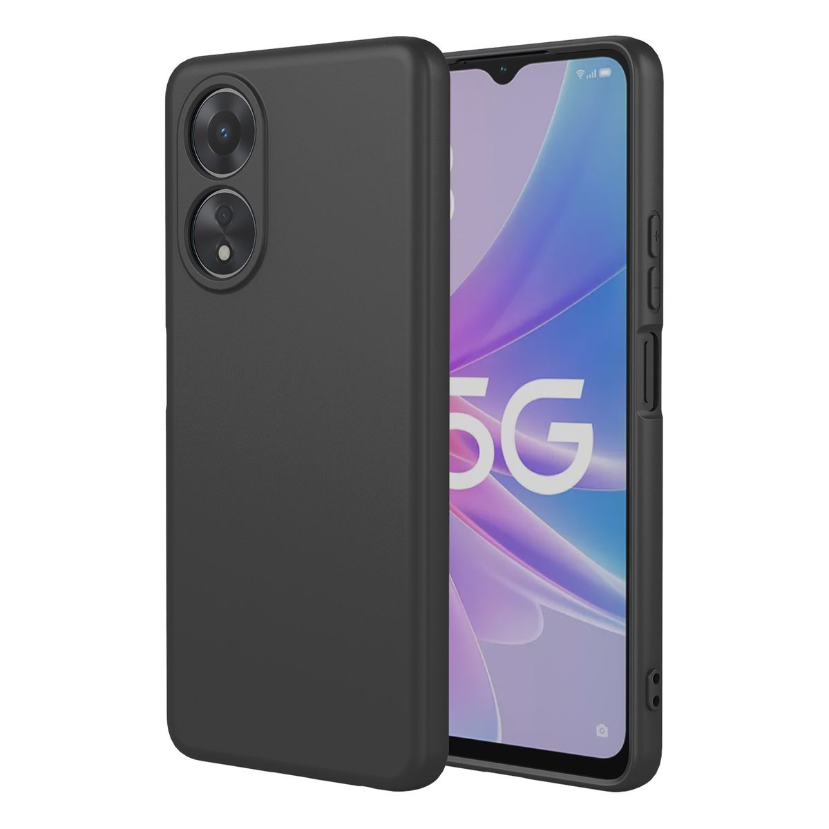 Elastīgs šķidrā silikona TPU maciņš OPPO A60 A79 5G A98 A78 A58 A38 A18 A57 A57S aizsargapvalks Fundas Coque Capa_voghion.com