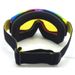 Lunettes de ski cylindriques grand champ de vision double anti-buée, tempête de sable et neige aveugle hommes et femmes en hiver_voghion.com