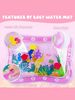 1pc Inflatable Tummy Time Mat, Infant Water Play Mat For 3-24 Months Baby, Strengthens Baby Muscle, Portable Pink Baby (Random Floating Sea Creatures_voghion.com