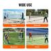 VEVOR Badminton Net, Height Adjustable Volleyball Net, 14ft Wide Foldable Pickleball Net, Portable Easy Setup Tennis Net Set With Poles, Stand And Carry Bag, For Kids Backyard Game Indoor Outdoor Use_voghion.com