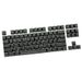 Cherry Cherrymx1.0 Nøglekapsel 87/108 TKL Nical-tastatur, enkelt, original, gennemsigtig, lukket skrifttype_voghion.com