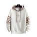 Sweater Men's Autumn And Winter Hooded Loose Letter Printed Pullover Korean Edition Trendy Casual Fleece Long Sleeve Jacket_voghion.com