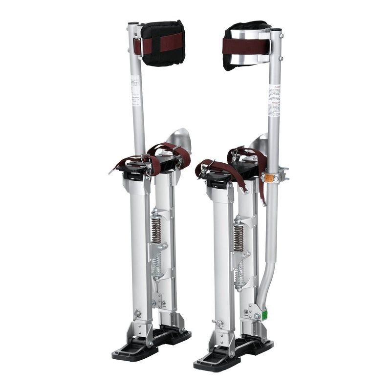 VEVOR Drywall Stilts Aluminum Tool Stilts 18''-30'' Adjustable Painting Taping_voghion.com