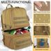 Insulated Cooler Backpack - Lightweight Foldable Lunch Bag For Picnic, Camping & Travel, 10 X 7 X 10 Inches, Durable & Leak-Proof_voghion.com