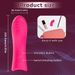 Sternhülse Silikon 10 Frequenz Vibration Finger Paar Flirten Erwachsene Massage Vibrator_voghion.com