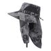 SunShield Pro 360° Full Face & Neck Protection Hat - UPF 50+ Detachable Face Mask With Mosquito Net For Fishing/Hiking_voghion.com