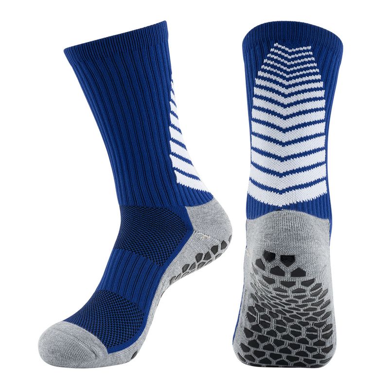 Football Socks Mid Tube Football Socks Thick Towel Bottom Sports Socks Adult Glue Non Slip Wear Resistant Sports Socks FootballSock_voghion.com