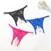 Underwear Sleepwears Sexy Pearl Massage Crotchless Panties For Women Sexy Transparent T Pants Lace Briefs Lingerie_voghion.com