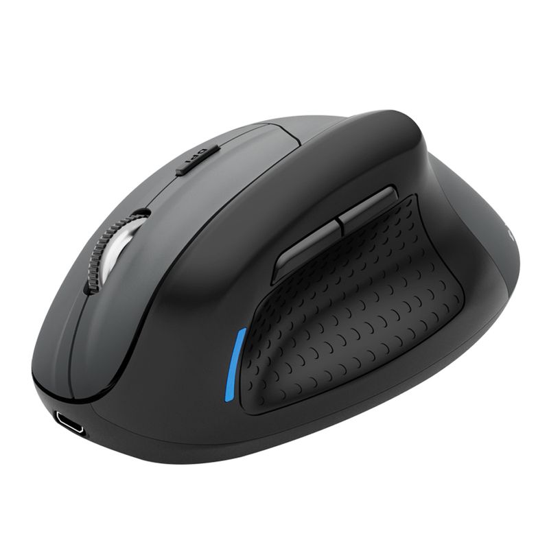 E-YOOSO X-45 USB Gaming Vertical Mouse Support Bluetooth 2.4G Wireless PAW3212 4800 DPI For Gamer Mice Computer Laptop_voghion.com