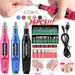 1PC Nuovo kit portatile per lima per unghie Trapano elettrico per unghie Strumenti per levigatura e lucidatura di nail art_voghion.com