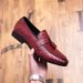 2023 British Style Men's Pointed Nightclub Hairstylist Personality Trendy Breathable Slip-On Small Leather Shoes_voghion.com