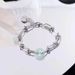 Titanium Steel Crystal Splicing With Male Female Ins Style, Niche Design, Sweet High-end Feeling, Simple And_voghion.com