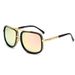 2023 New Fashion Big Frame Sunglasses Men Square Metal Sun Glasses Women Retro Sun Glasses Vintage Glasses_voghion.com