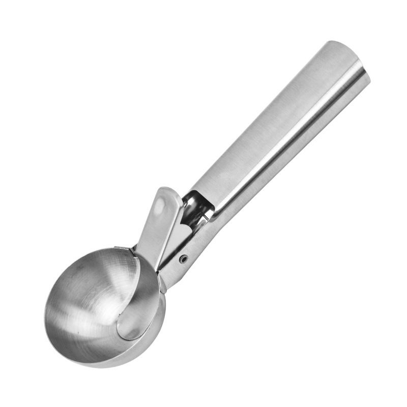 Stainless Steel Ice Cream Scoop Household Watermelon Fruit Ball Scoop_voghion.com