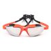 Electroplated large-frame swimming goggles for adults waterproof and anti-fog goggles for men and women_voghion.com