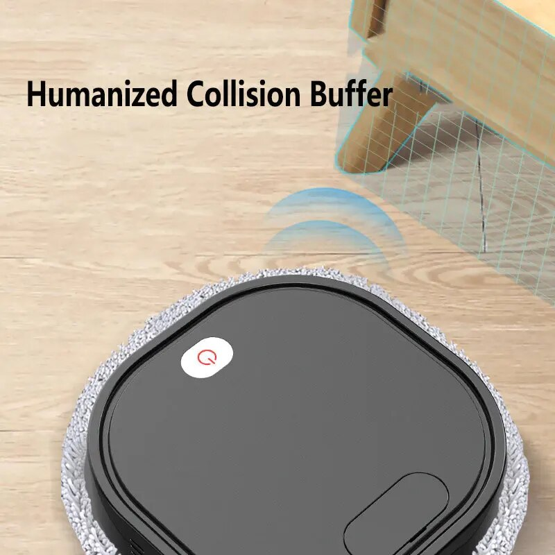 2023 New Rechargeable Smart Mopping Robot Spray Cleaner Dry And Wet 3 In 1 Sweep And Mop Robot Vacuum Cleaner Home Mopping Robot_voghion.com