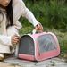 Borsa a tracolla singola portatile Direct Carrier pieghevole, comoda e traspirante per animali domestici e gatti._voghion.com