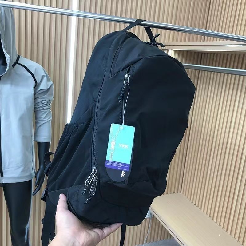 Simple Men's And Women's Waterproof Nylon Multifunctional Outdoor Zipper Sports Backpack, Casual Backpack_voghion.com