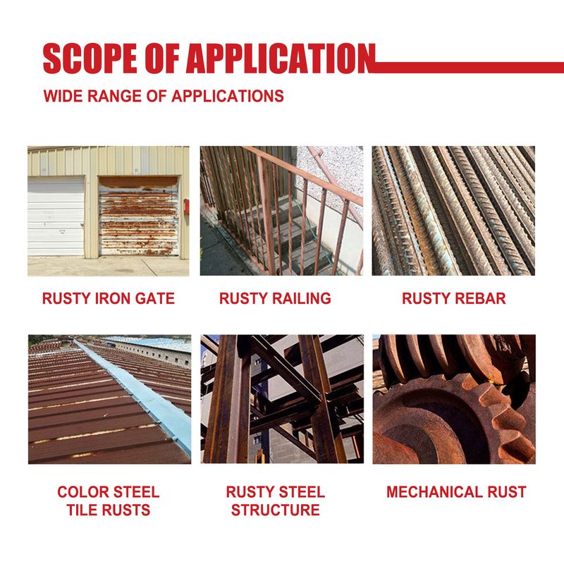 Rayhong roestbestendige primer, roestvrije primer, autoroestconversiemiddel, metaalrenovatie, grenen roestbestendig en waterafstotend_voghion.com