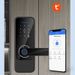 Heißer Verkauf Ein Griff Innen Tür Graffiti Tuya Alle App Control Mit Fingerabdruck Passwort Karte Smart Lock_voghion.com