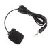 3,5 mm autoradio met kabel, externe microfoon voor multimediaspeler, draagbare universele handsfree microfoon_voghion.com