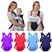 Einstellbare komfortable Sling Rucksack Beutel atmungsaktive Front Baby Carrier Wrap Baby Känguru Tasche_voghion.com