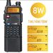 Interfono UV-5R ad alta potenza 8W portatile 3800 mAh portatile per esterni_voghion.com